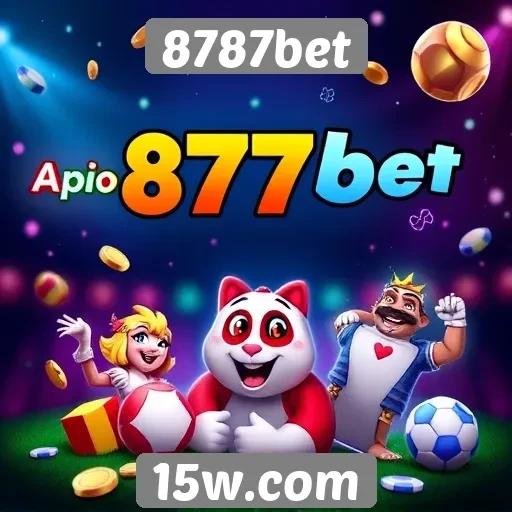 Variedade de jogos disponíveis no 8787bet